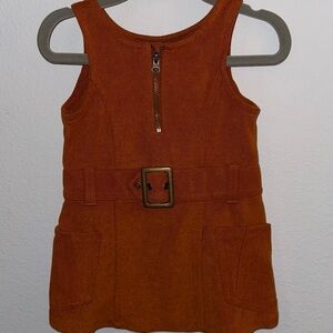 Oshkosh - Kids Casual Orange Dress with Belt